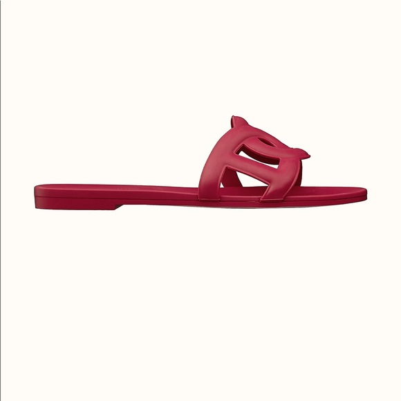 Hermes Aloha Sandals Rose Baie - Picture 6 of 6